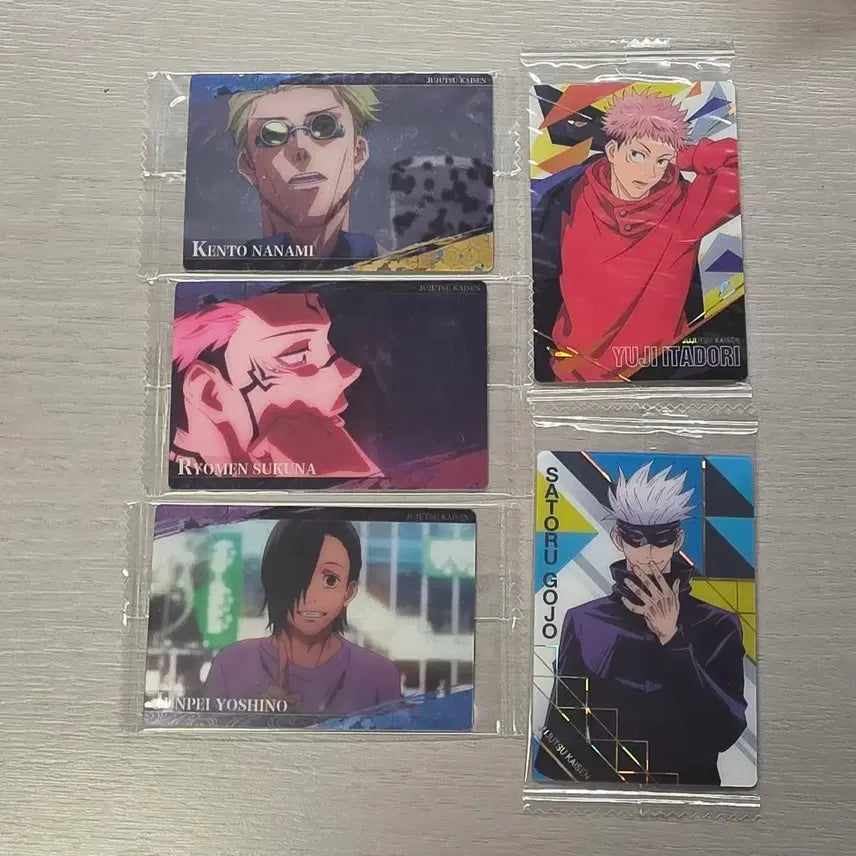 [BUNJANG] Jujutsu Kaisen Wafer Card Bundle Set / 일괄) 주술회전 웨하스 카드