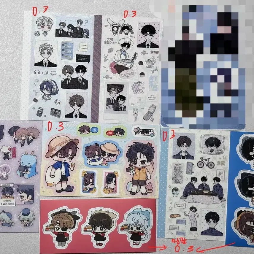 [BUNJANG] Ghost Story Commute Sticker Bundle Set / [원가이하] 괴담출근 괴출 스티커 일괄 원가 이하 판매합니다