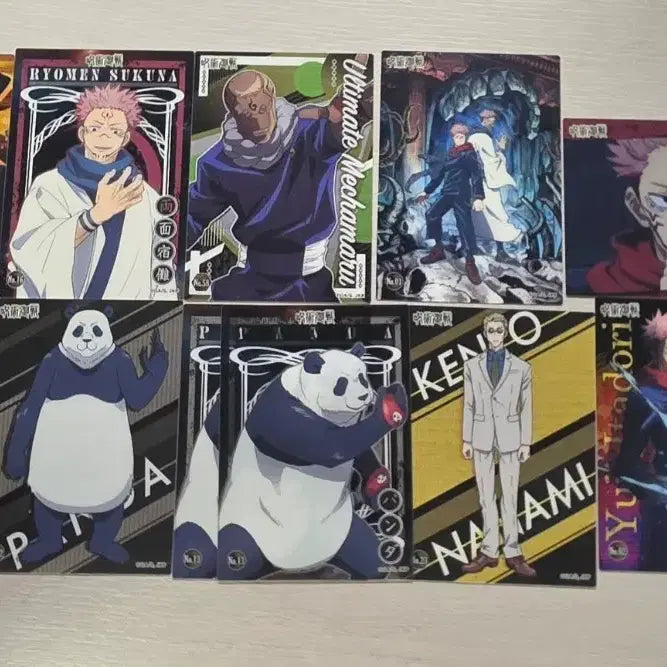 [BUNJANG] Jujutsu Kaisen Clear Card Bundle Set / 일괄) 주술회전 클리어카드