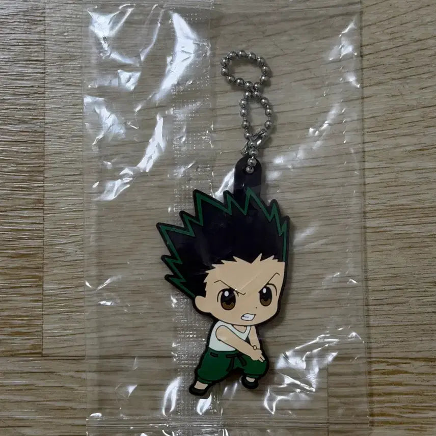 [BUNJANG] Hunter x Hunter Gon Rubber Strap Gacha Keyring (Sealed) / [미개봉] 헌터헌터 곤 러버스트랩 가챠 키링
