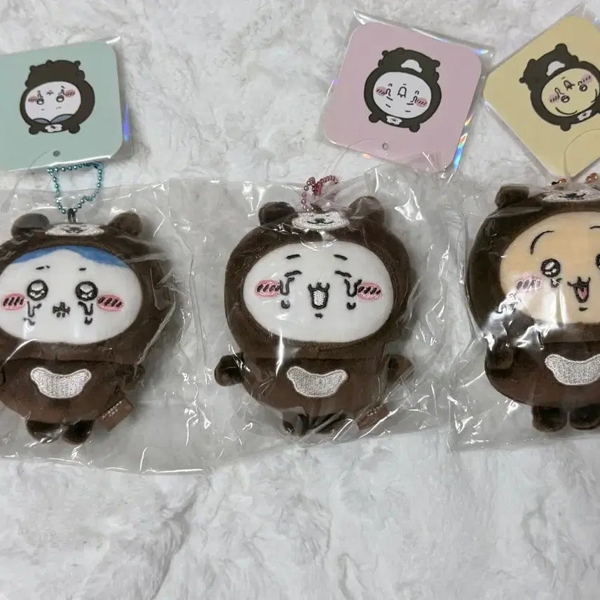 [BUNJANG] Chiikawa Nagano "Malay Bear" 3-Piece Bundle Set / 치이카와 나가노 말레이곰 3종 일괄 세트