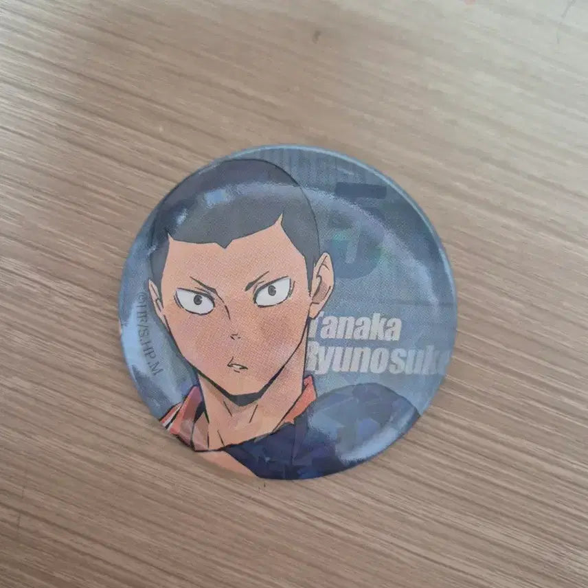 [BUNJANG] Haikyuu!! Tanaka Ryunosuke Character Badge / 하이큐 타나카 류노스케 뱃지