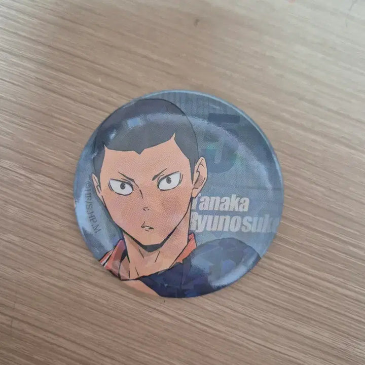 [BUNJANG] Haikyuu!! Tanaka Ryunosuke Character Badge / 하이큐 타나카 류노스케 뱃지