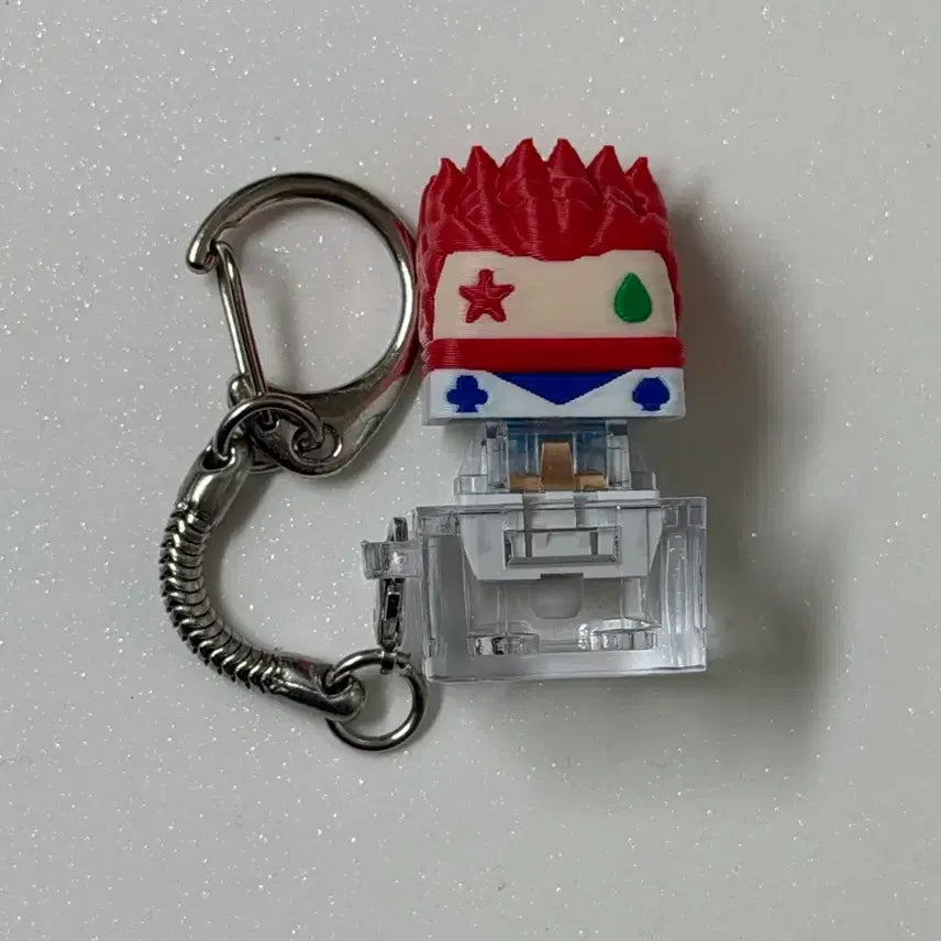[BUNJANG] Hunter x Hunter Hisoka Keycap Keychain / 헌터헌터 히소카 키캡키링