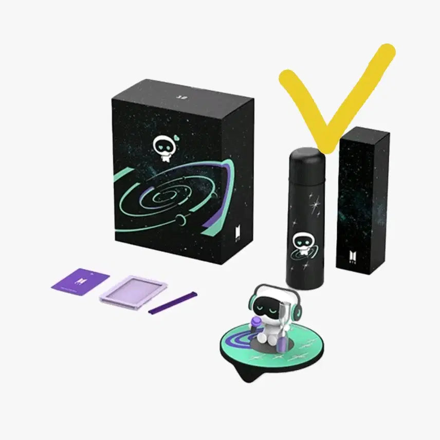 [BUNJANG] BTS x Woottaroo Unsealed Thermos Bottle / BTS 머치 12 미개봉 우떠 보온병 판매