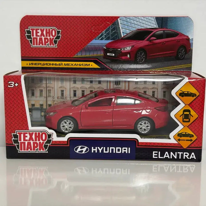 [BUNJANG] Technopark Hyundai Avante AD Facelift (Samgak-te) Diecast Model Car / 테크노파크 현대 아반떼 AD 페이스리프트 (삼각떼) 다이캐스트 국산미니카