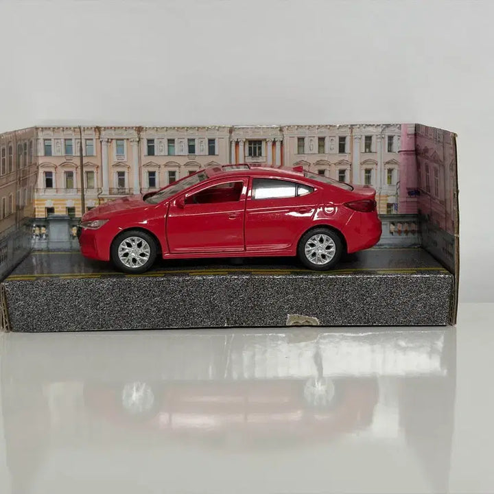 [BUNJANG] Technopark Hyundai Avante AD Facelift (Samgak-te) Diecast Model Car / 테크노파크 현대 아반떼 AD 페이스리프트 (삼각떼) 다이캐스트 국산미니카
