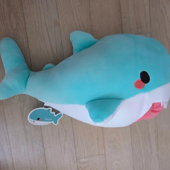 [BUNJANG] Mint Shark Plush Doll / 민트상어 부캉이 상어 인형