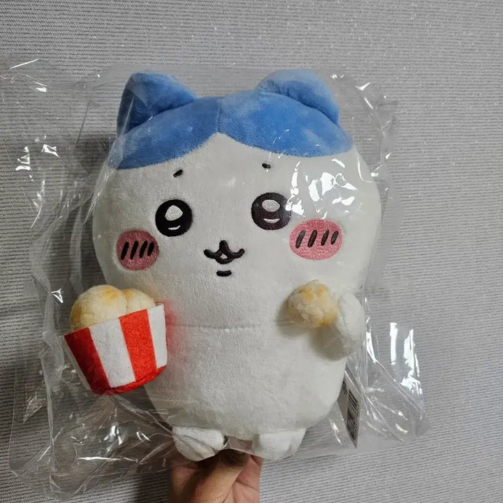 [BUNJANG] Hachiware Popcorn Plush Doll / 하치와레 팝콘 인형