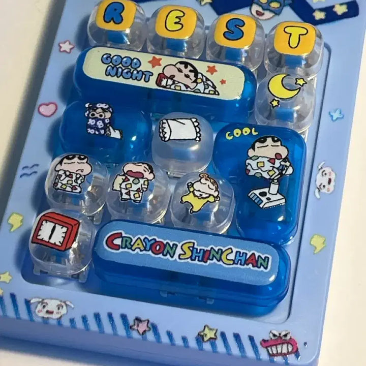 [BUNJANG] Crayon Shin-chan REST Keycap / [새 상품] 짱구는 못말려 REST 키캡