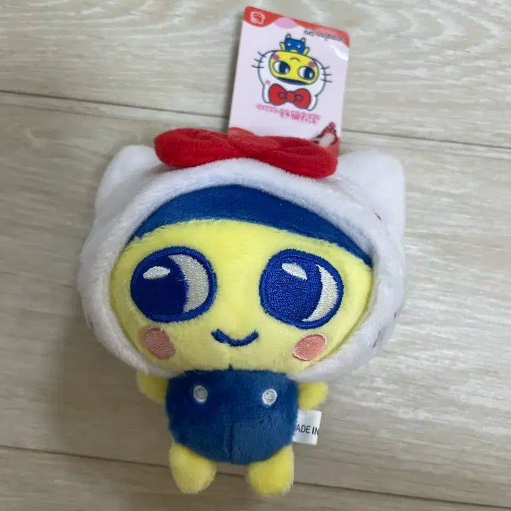 [BUNJANG] Hello Kitty Tamagotchi Plush Keychain / 키티 다마고치 인형 키링