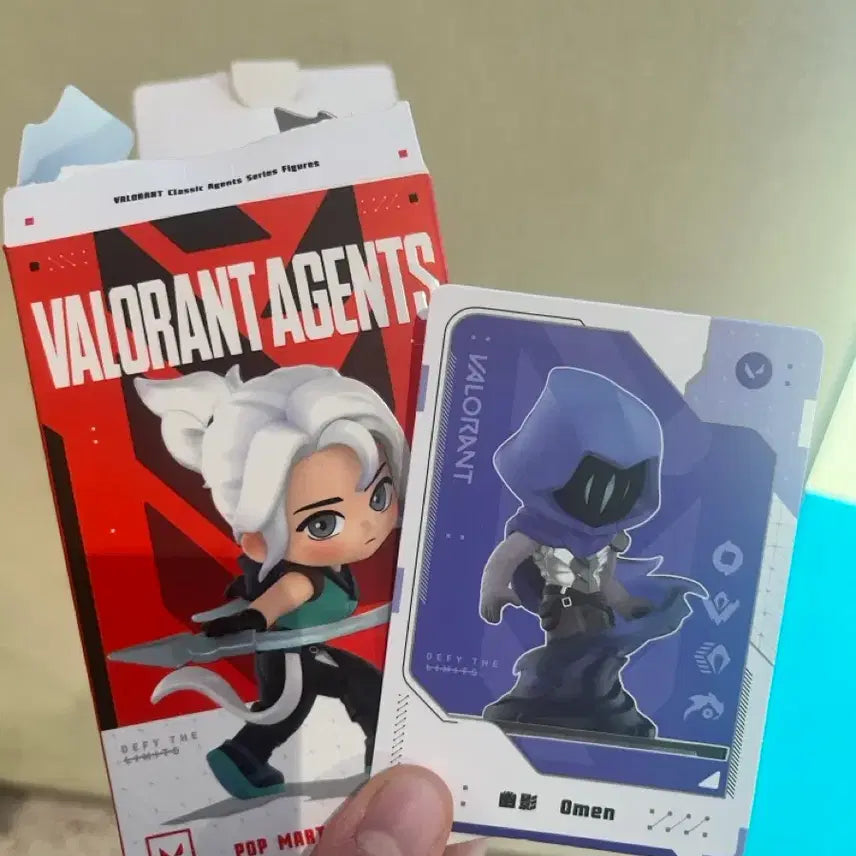 [BUNJANG] Pop Mart Valorant Omen Classic Agent Series Figure (Sealed) / 팝마트 발로란트 [오멘/omen] 클래식 에이전트 시리즈 피규어 미개봉