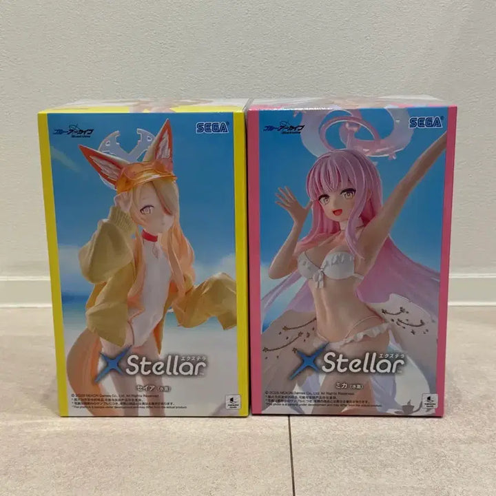 [BUNJANG] Blue Archive Seia Mika Stella Figure Bundle Set (SEGA) / 일괄] 블루아카이브 블아 스텔라 세이아 미카 피규어
