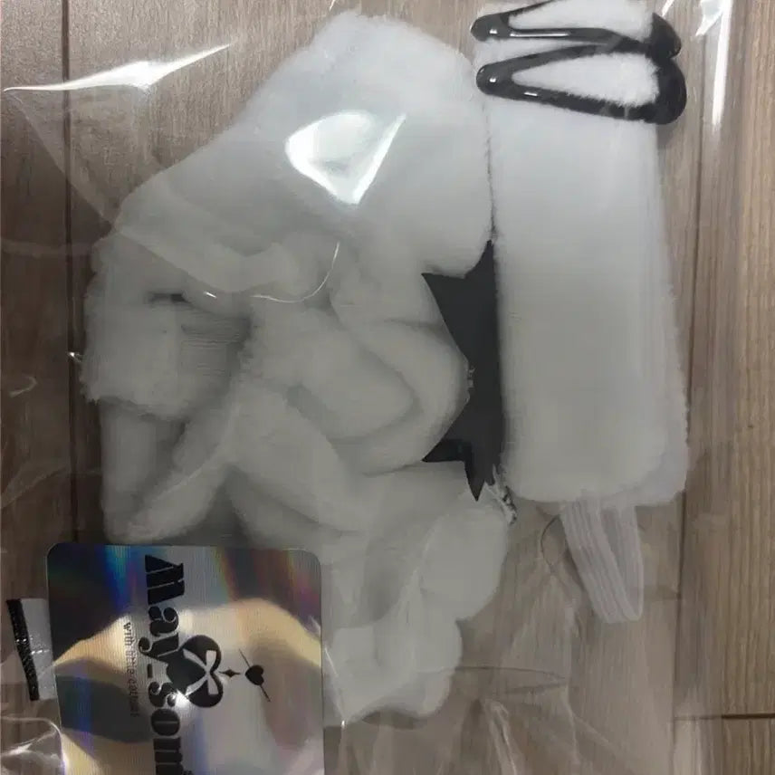 [BUNJANG] Pogeun Study 10cm Doll Clothes White / [원가양도] 미개봉 오월의솜솜 포근스터디 10cm 인형옷 떨옷 솜인형 솜깅 화이트
