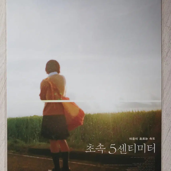 [BUNJANG] A3 Poster Collection - Various Titles / [A3 포스터 모음3] 위리브인타임 초속5센티미터 광장 시라트 튜즈데이 마이선샤인 여행과나날 더러닝맨 윗집사람들 베이비걸 등