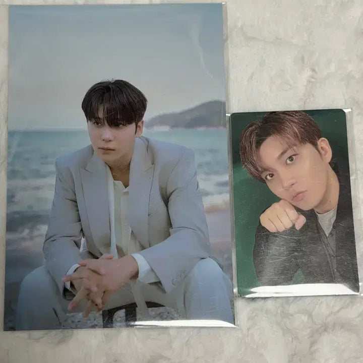 [BUNJANG] ATEEZ Jongho 8th Anniversary Popup Exhibition Blue Drift Lucky Draw Special Set Photocard / 에이티즈 종호 전시회 럭드 8만원 특전 세트 8주년 팝업 양도
