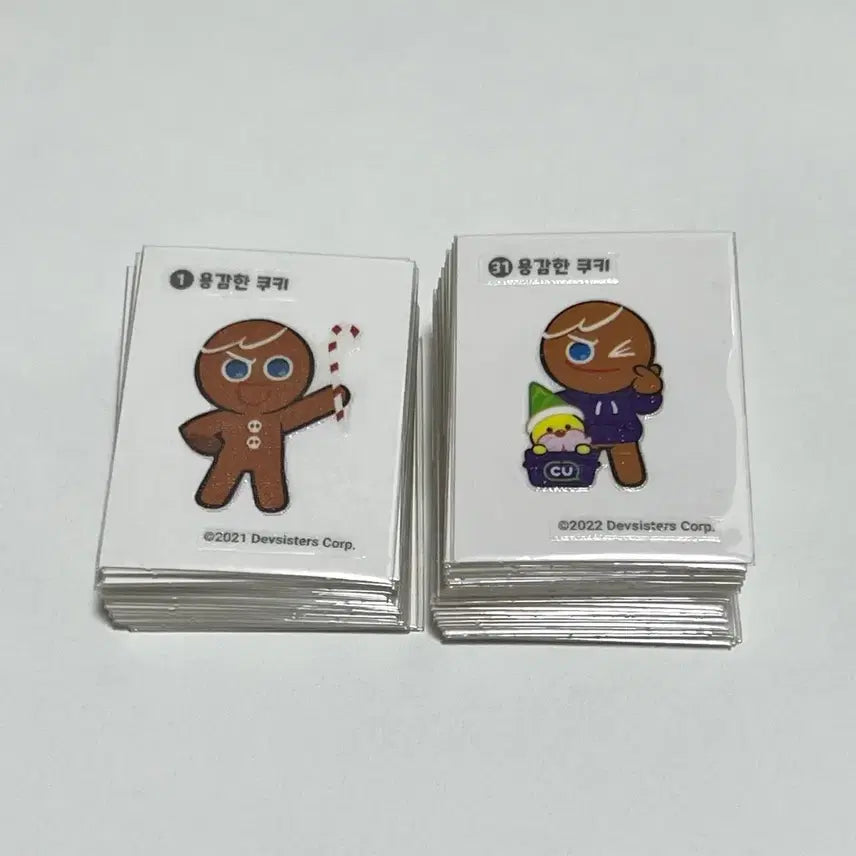 [BUNJANG] Cookie Run Kingdom Sticker Set (1-60) / 일괄) 쿠키런 쿠킹덤 띠부씰 1~60번