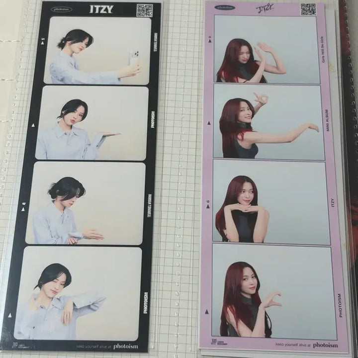 [BUNJANG] ITZY Ryujin Photoism 4-Cut Photo Bundle Set / [양도] 있지(itzy) 류진 포토이즘 네컷 사진 일괄