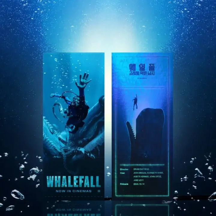 [BUNJANG] Whale-Eaten Man CGV TTT Lenticular / no.151) 웨일폴:고래에 먹힌 남자 CGV TTT