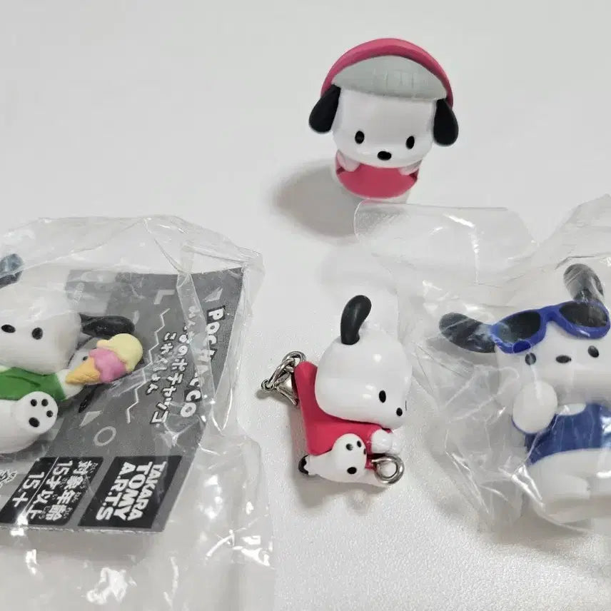 [BUNJANG] Sanrio Pochacco Figure 4-Set / 산리오 포차코 피규어 4종 세트