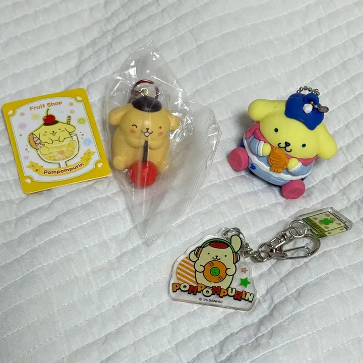 [BUNJANG] Pompompurin Gachapon 3종 Set / 폼폼푸린 가챠 3종 세트
