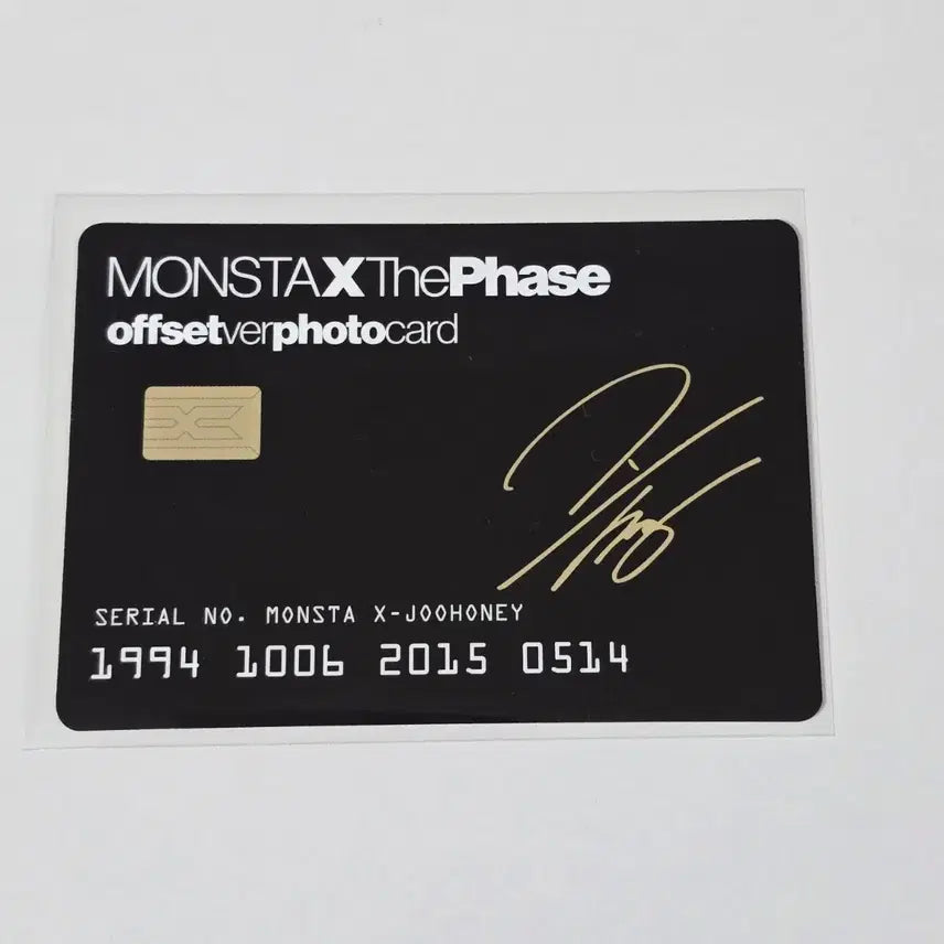 [BUNJANG] MONSTA X Joohoney THE PHASE OFFSET VER. Photocard / 몬스타엑스 주헌 THE PHASE OFFSET VER. 포카