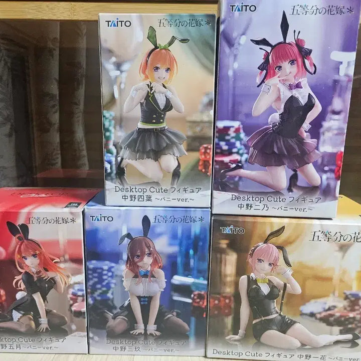 [BUNJANG] The Quintessential Quintuplets Desktop Figures Bundle Set / 5등분의 신부 데스크탑 피규어 일괄