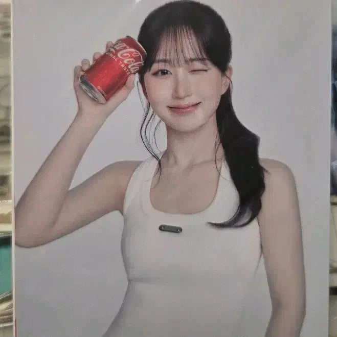 [BUNJANG] NMIXX Haewon Coke Time Postcard / 코크타임 엔믹스 해원 엽서