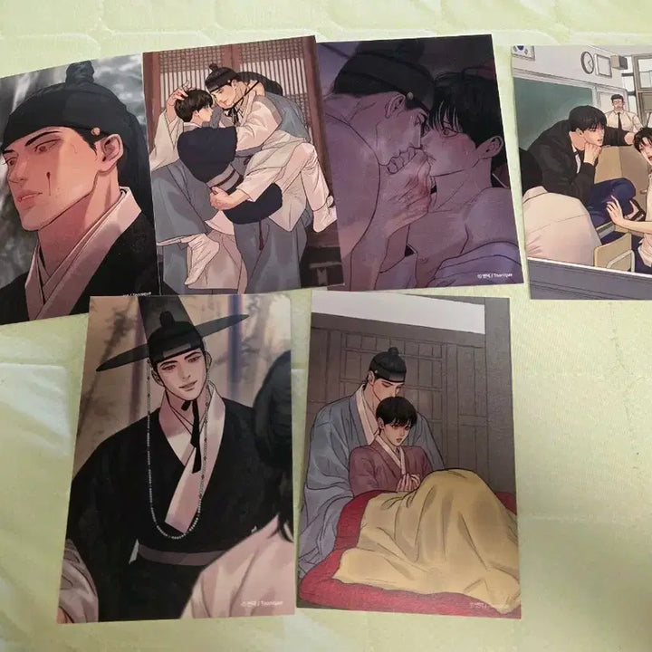 [BUNJANG] Toonique "Yanhwa-cheop" Collaboration Postcard Set / 투니크 야화첩 콜라보 엽서