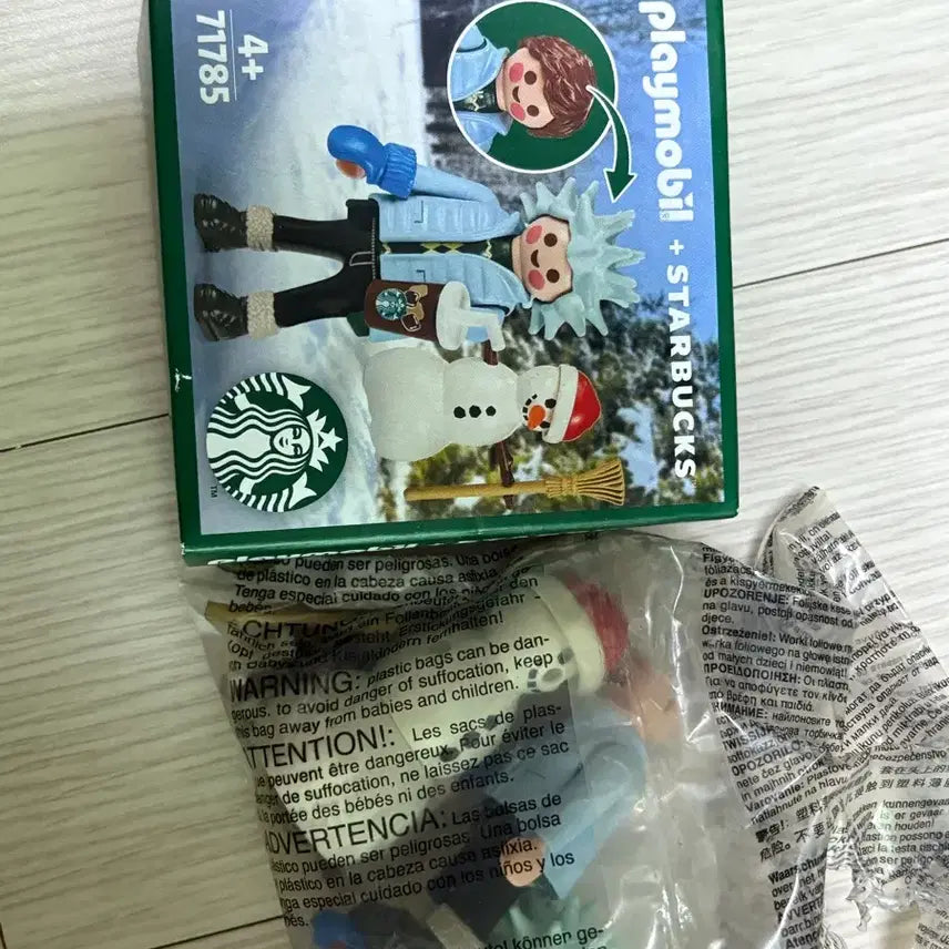 [BUNJANG] Playmobil Starbucks Collaboration Figure Set / 플레이모빌 스타벅스 피규어