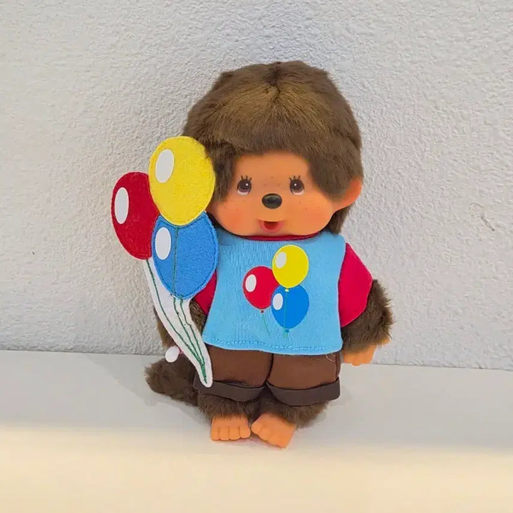 [BUNJANG] Balloon Boy Monchhichi Authentic Plush / 정품)벌룬보이 몬치치