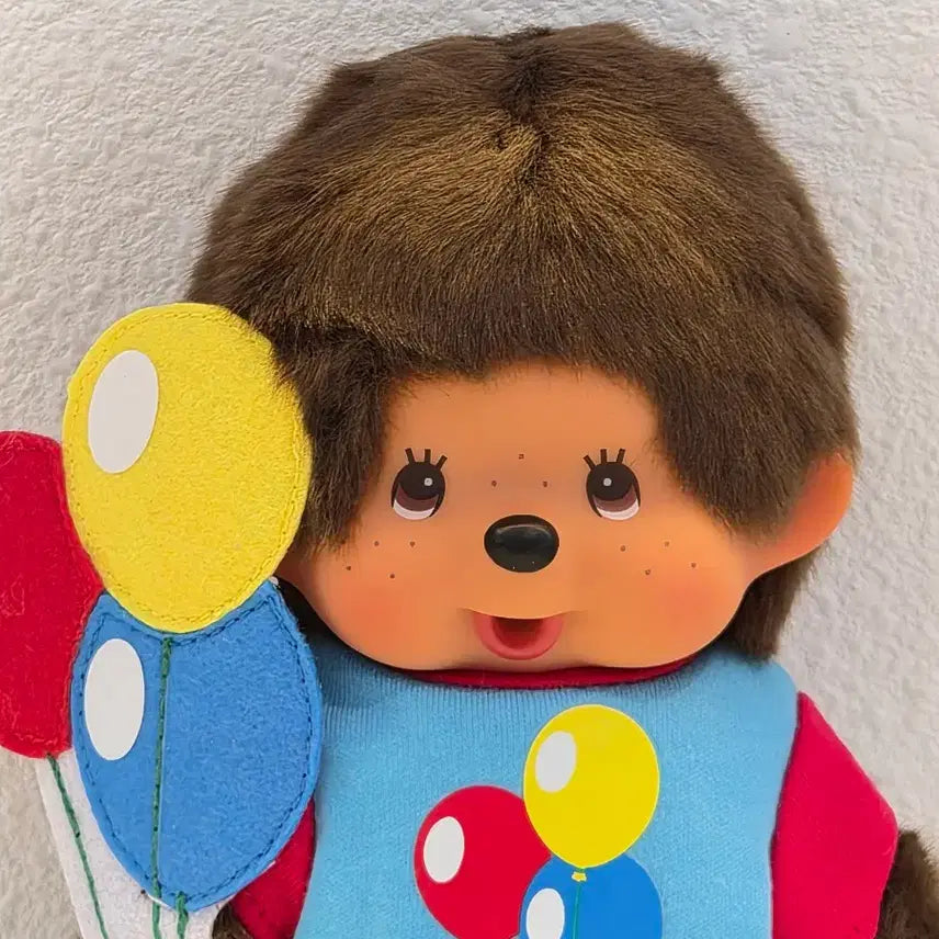 [BUNJANG] Balloon Boy Monchhichi Authentic Plush / 정품)벌룬보이 몬치치