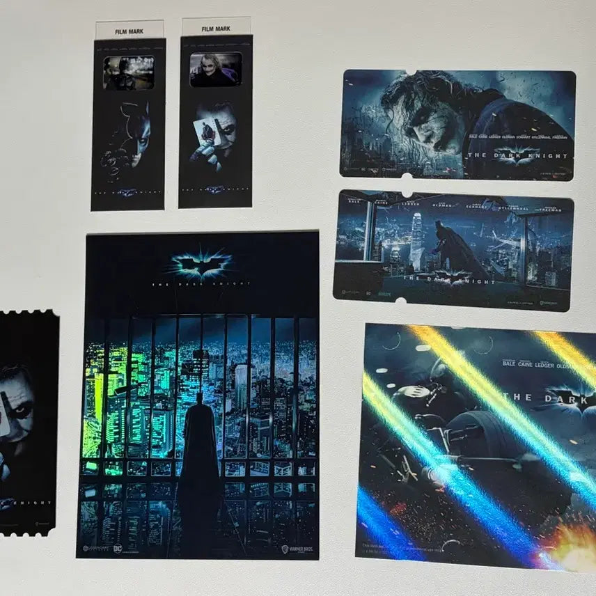 [BUNJANG] The Dark Knight Joker Card Excluded Set / 영화 특전 굿즈) 다크나이트 조커카드 제외 세트