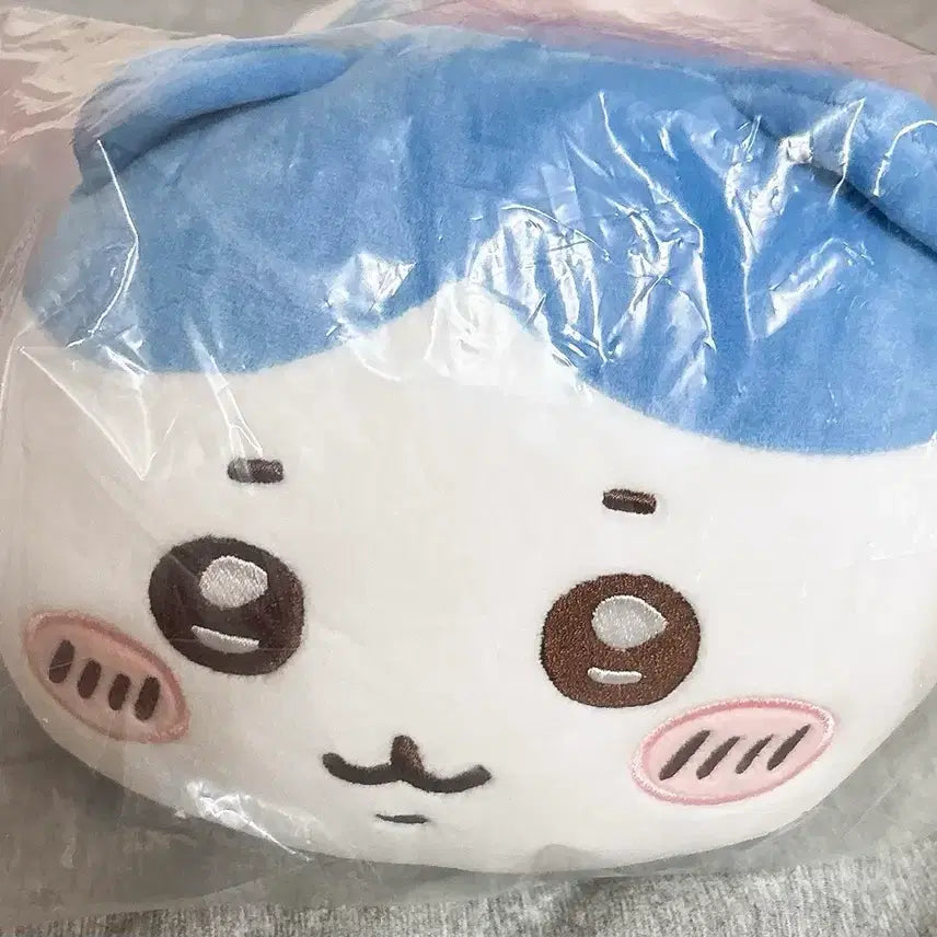 [BUNJANG] Chiikawa Hachware Seated Plush Doll / 치이카와 먼작귀 미니소 하치와레 엎드린 봉제인형 누이구루미