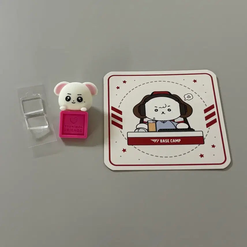 [BUNJANG] T1 Faker Cam Coaster &amp; Hyper Card / t1 티원 강남 베캠 베이스캠프 히퍼+코스터 / 케리아