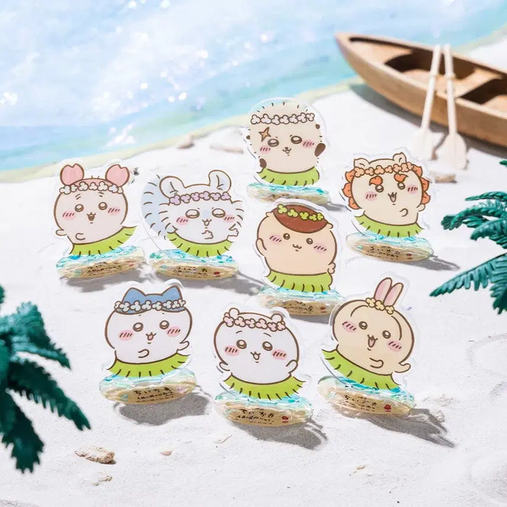 [BUNJANG] Chiikawa Mermaid Island Random Acrylic Stand / 우사기 치이카와 인어섬 랜덤 아크릴 스탠드