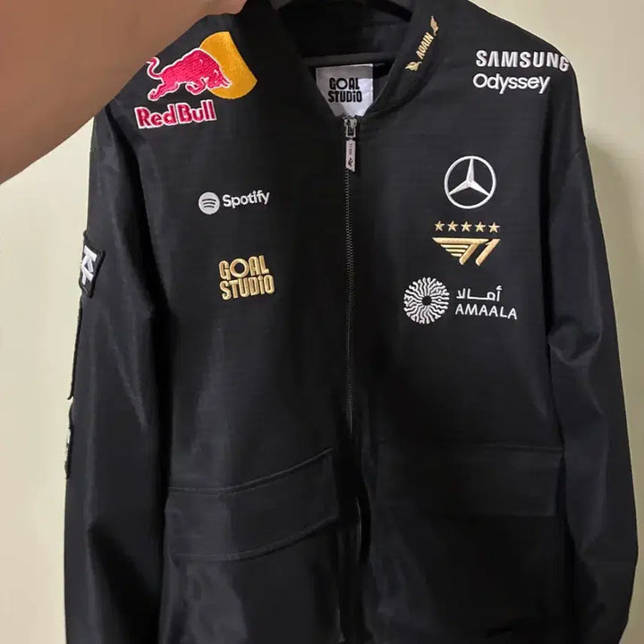 [BUNJANG] T1 2025 Worlds Jacket (No Marking) - Size L / 택포18) 2025 T1 월즈 자켓 논마킹 실착 x