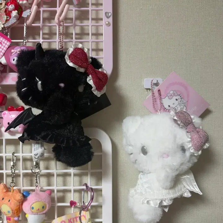 [BUNJANG] Hello Kitty Angel &amp; Devil Mascot Bundle Set / 키티 천사악마 마스코트 일괄