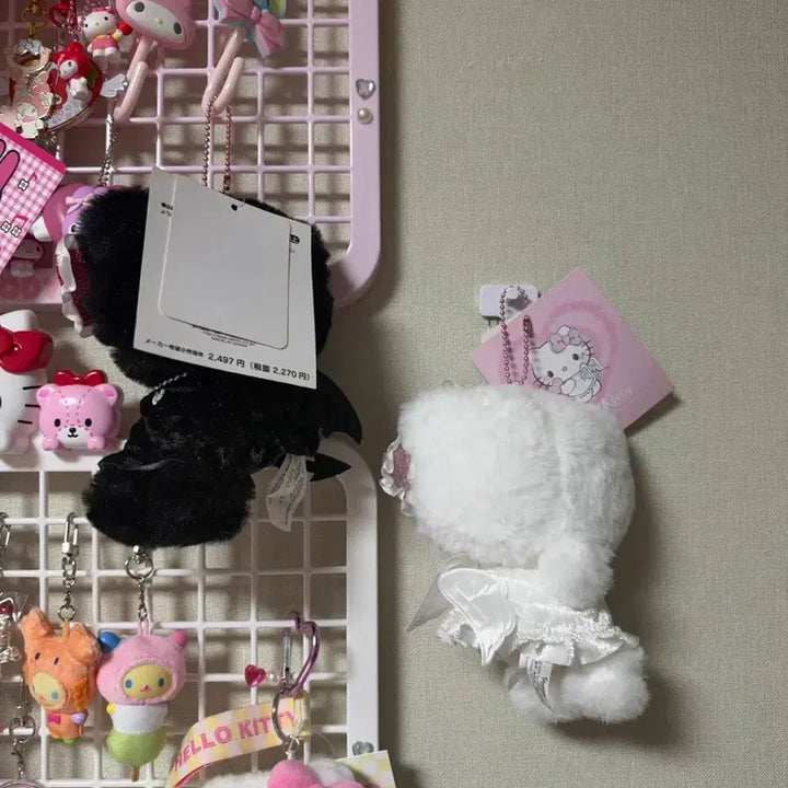 [BUNJANG] Hello Kitty Angel &amp; Devil Mascot Bundle Set / 키티 천사악마 마스코트 일괄