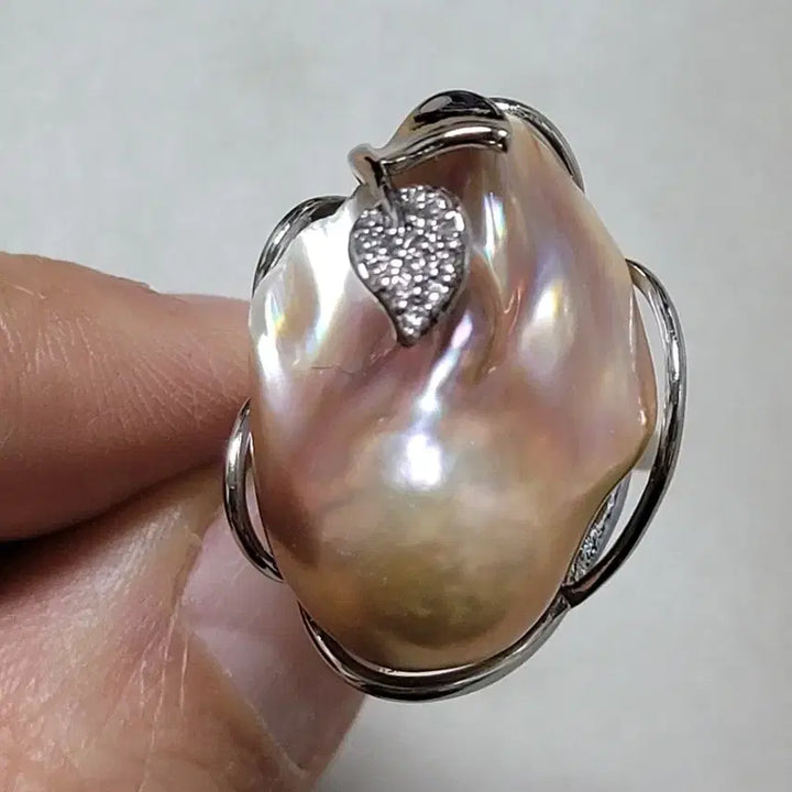 [BUNJANG] Baroque Pearl Ring / 아름다운 바로크 진주 반지