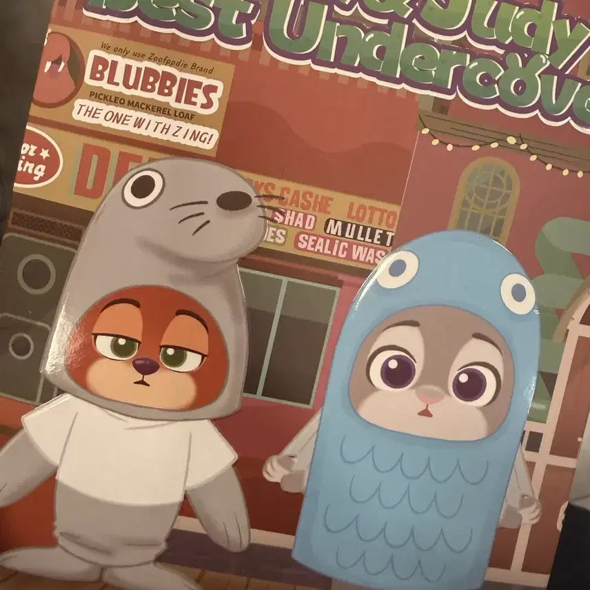 [BUNJANG] Zootopia Character Figure Set / 주토피아 피규어