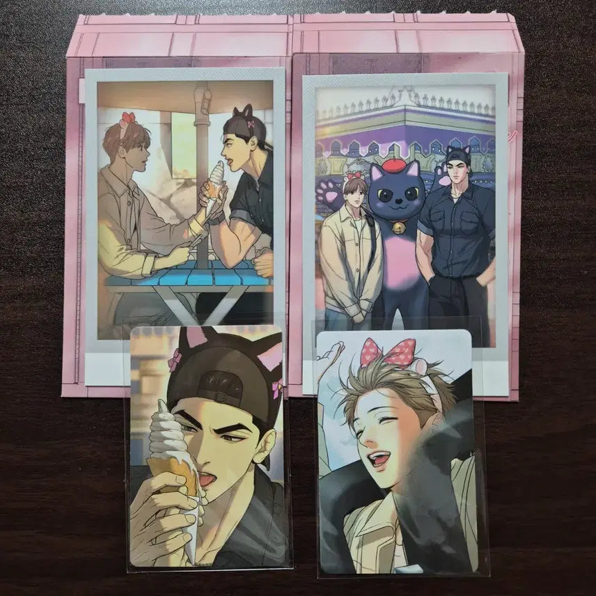 [BUNJANG] Jinx Kyeongdan Studio Amusement Park Date Photo Pack Set Photocard / 징크스 경단스튜디오 데이트 사진팩 놀이공원 세트 스냅팩 포카 포토카드