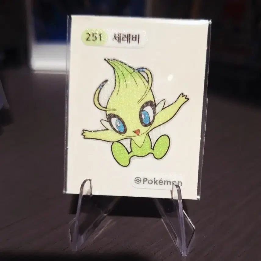 [BUNJANG] Pokemon - Celebi - Sticker Seal / 포켓몬스터 세레비 띠부씰