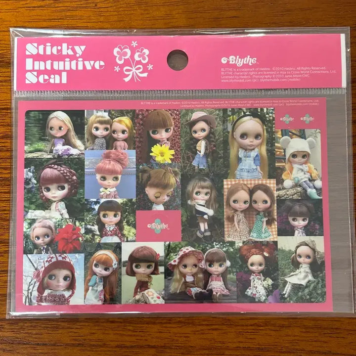 [BUNJANG] 2010 Classic Blythe Sticker Seals / 2010 고전 Blythe 브라이스 스티커 씰