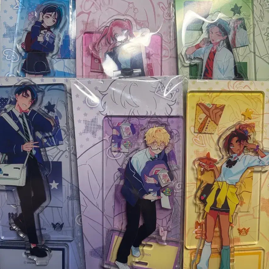 [BUNJANG] Alien Stage All Members Acrylic Stand Bundle Set / 에일리언 스테이지 전멤버 아크릴 일괄