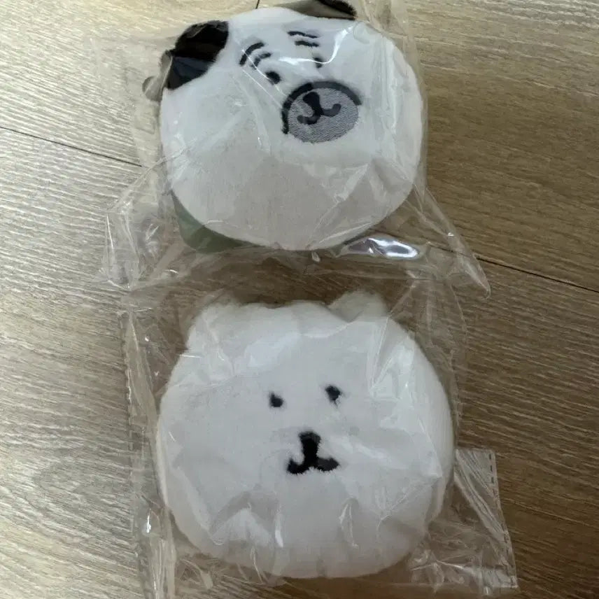 [BUNJANG] Nongdamgom Kuji Keyring Badge Basic Face Pug Bundle Set / 농담곰 쿠지 키링 뱃지 기본얼굴 퍼그 일괄