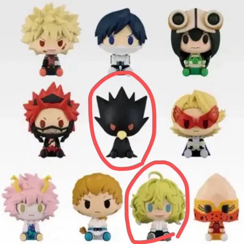 [BUNJANG] My Hero Academia Choco-Noko F/G Prize Figures Bundle Set / 나히아 초코노코 f상 g상