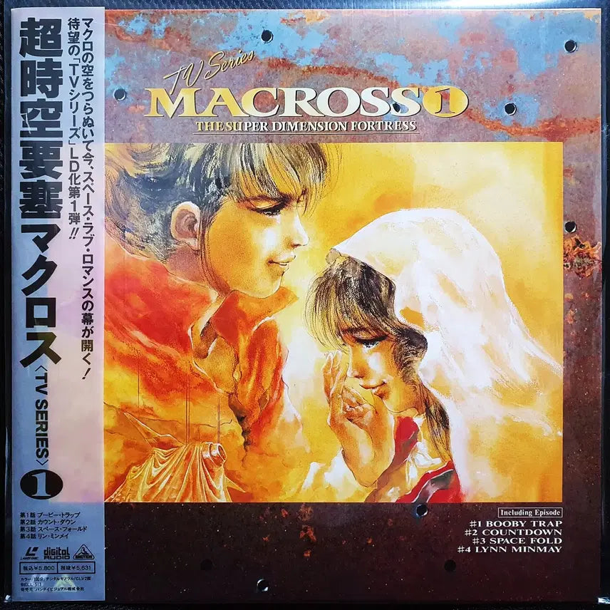 [BUNJANG] Macross TV Series LaserDisc LD Set (9 Discs) / 마크로스 TV 시리즈 레이저 디스크 LD 9장 세트