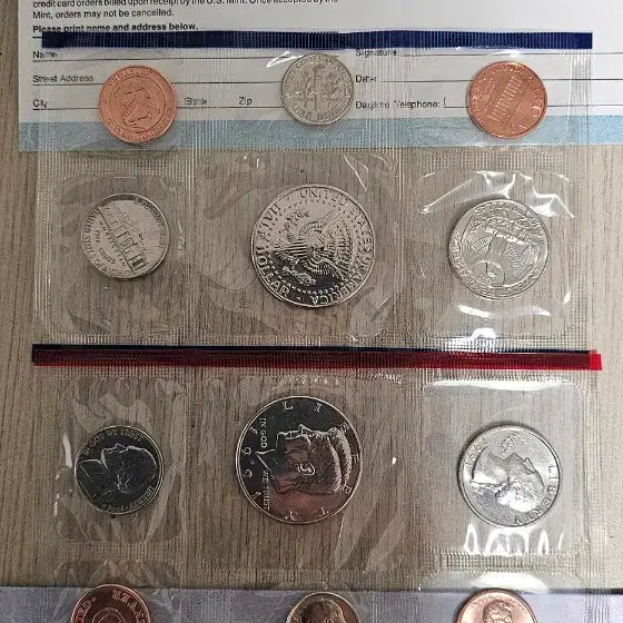 [BUNJANG] 1991 US Mint Coin Set Philadelphia Denver / (미사용) 1991년 미국 조폐국 발행 (필라델피아, 덴버) 주화 세트