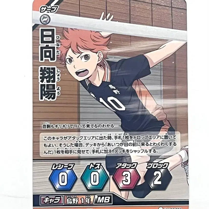 [BUNJANG] Haikyuu!! Hinata Bakaka Card / 하이큐 히나타 바보카